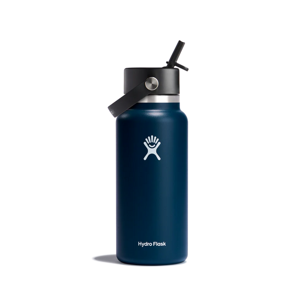 HYDRO FLASK 32 oz Wide Mouth with Flex Straw Cap (946ml)