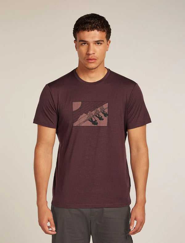 ICEBREAKER Men's Merino 150g/m Tech Lite S/S Tee In The Wild