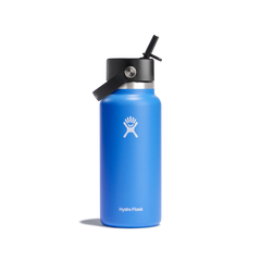 HYDRO FLASK 32oz Wide Mouth (946ml) with Flex Straw Cap