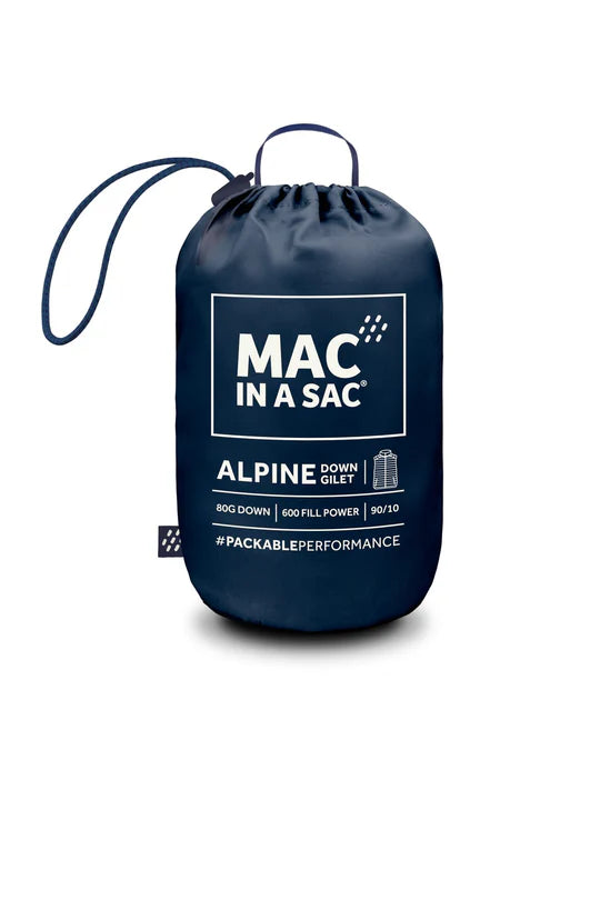 MAC IN A SAC Women's Alpine Down Vest (Gilet)