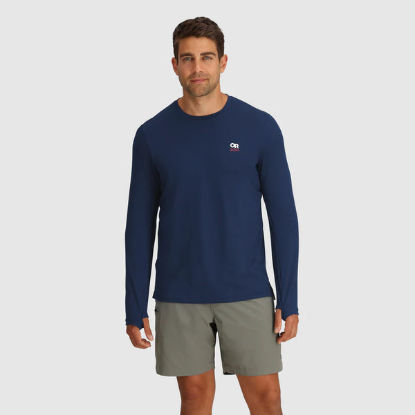 OUTDOOR RESEARCH Men's ActiveIce Spectrum Sun L/S Tee