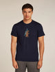 ICEBREAKER Men's Merino 150g/m Tech Lite S/S Tee Bear Tour