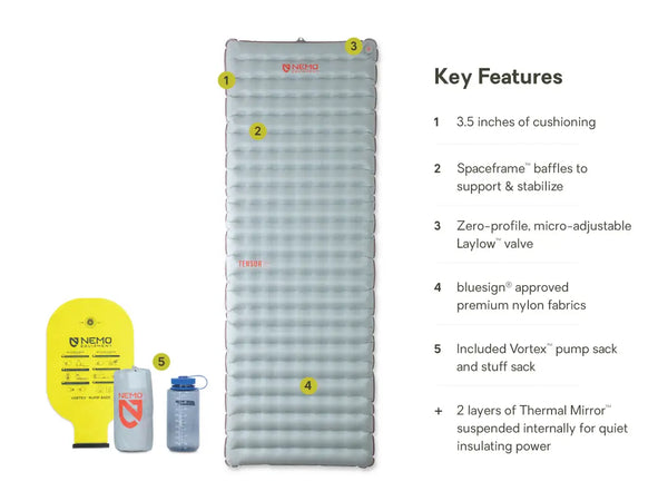 NEMO Tensor™ All-Season Insulated Sleeping Mat