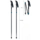 KOMPERDELL FXP4 Carbon Approach Vario Walking Pole PAIR