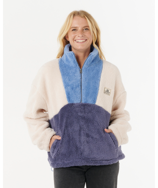 RIP CURL Women's Block Party Polar Fleece 1/4 Zip