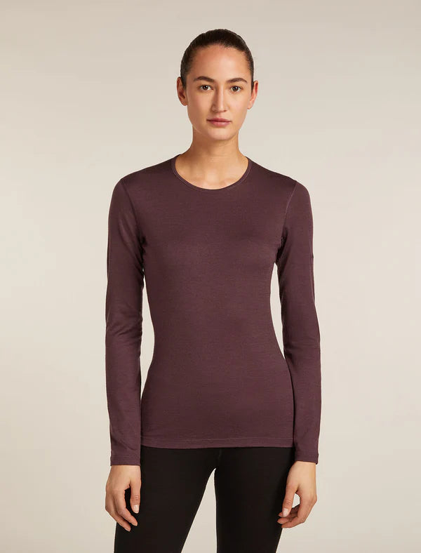 ICEBREAKER Women's 200 g/m Oasis Merino L/S Crew