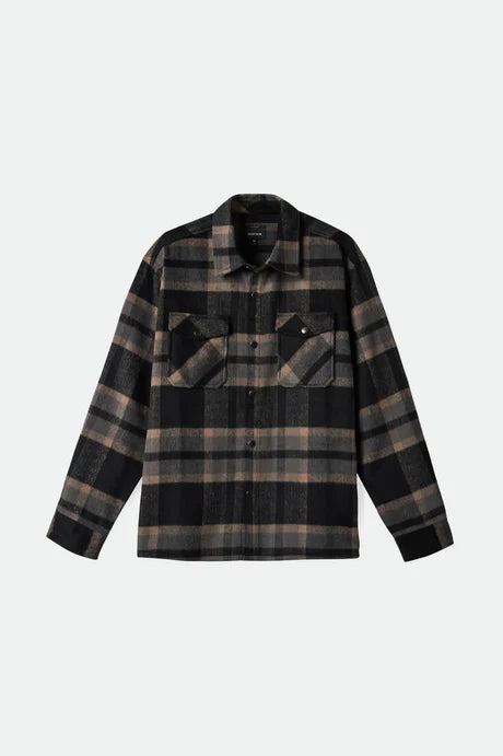 BRIXTON Men's Selden Soft Brushed Flannel L/S OverShirt