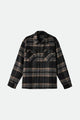 BRIXTON Men's Selden Soft Brushed Flannel L/S OverShirt