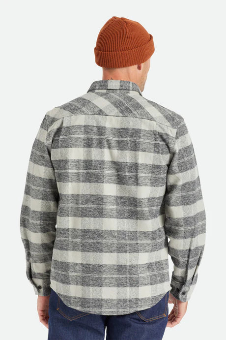 BRIXTON Men's Bowery Heavy Weight Flannel L/S Shirt