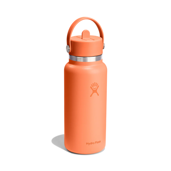 HYDRO FLASK 32 oz Wide Mouth with Flex Straw Cap (946ml)