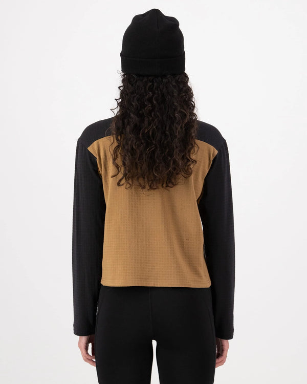 MONS ROYALE Women's Offgrid Merino L/S Half Zip