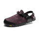 BEDROCK Mountain Clog Plum - Suede Leather