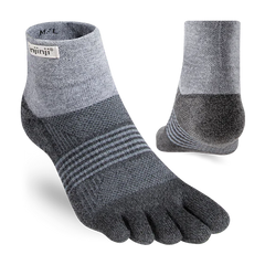 INJINJI Women's Trail Midweight MINI Toe Sock