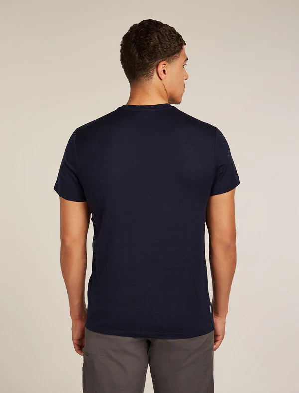 ICEBREAKER Men's Merino 150g/m Tech Lite S/S Tee Bear Tour