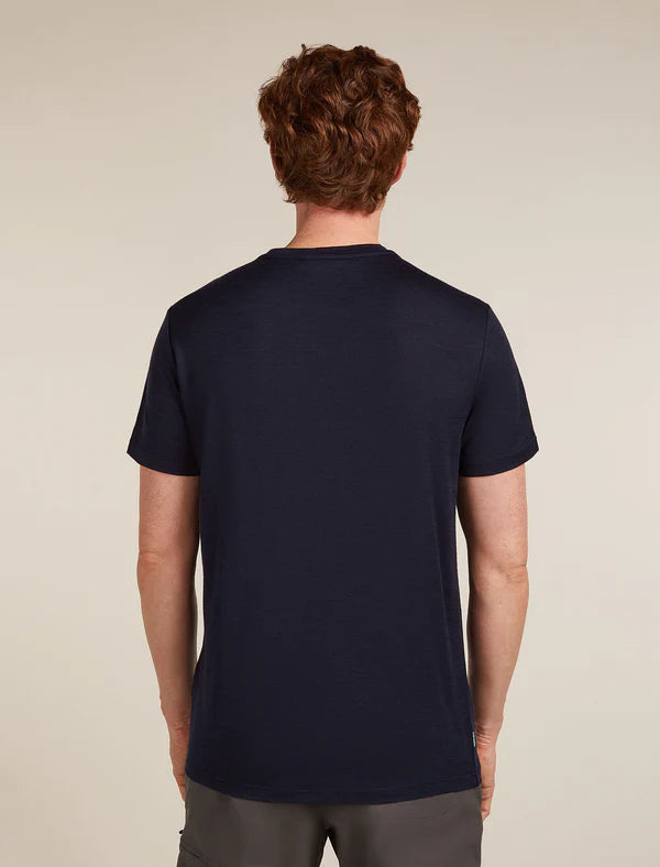 ICEBREAKER Men's Merino 150g/m Tech Lite S/S Tee Mountain Pulse