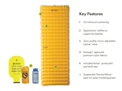 NEMO Tensor™ Trail Insulated Sleeping Mat Wide