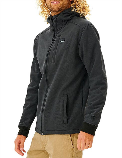 RIP CURL Men's Anti Series Soft Tech Fleece Hood