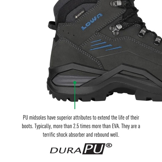 LOWA Men's Renegade Evo Gore-tex® Mid Boot WIDE