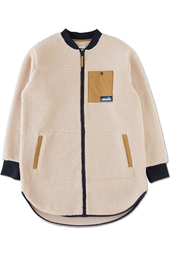 KAVU Women's Wintervale Sherpa Fleece Long Jacket