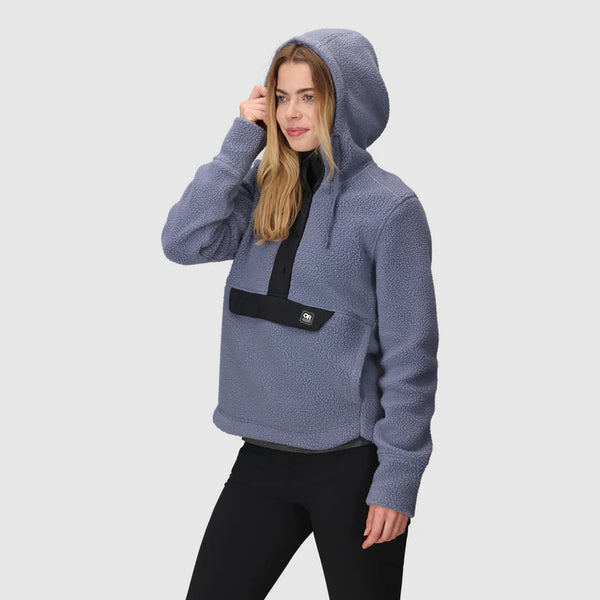 OUTDOOR RESEARCH Women's Grayland Fleece Pullover Hoodie