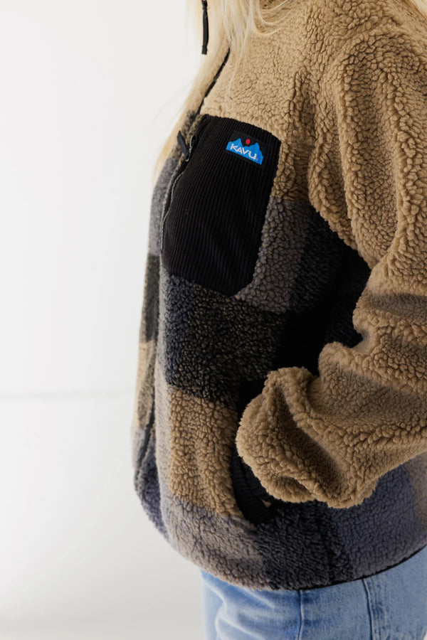 KAVU Women's Willow Creek Sherpa Fleece Jacket