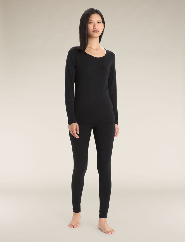 ICEBREAKER Women's 200 g/m Oasis Merino L/S Scoop