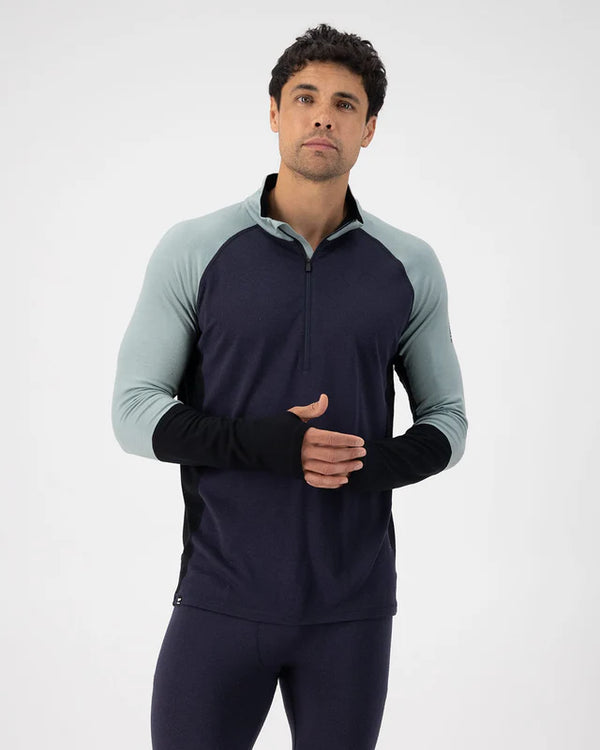 MONS ROYALE Men's Olympus 250g/m Merino L/S 1/2 Zip