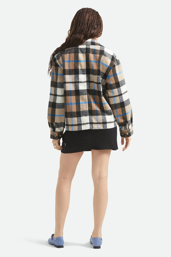 BRIXTON Women's Bowery Soft Brushed Flannel L/S Shirt