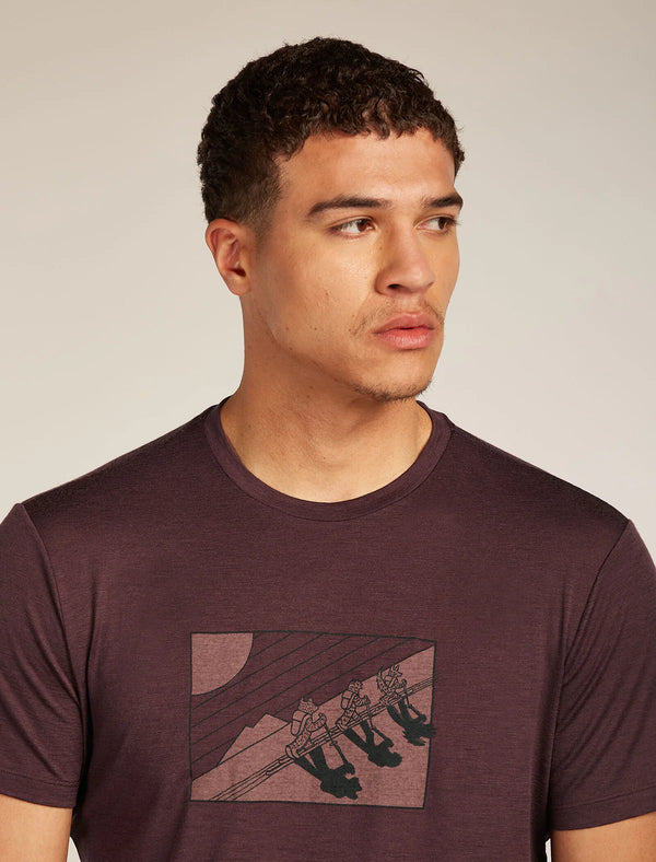 ICEBREAKER Men's Merino 150g/m Tech Lite S/S Tee In The Wild