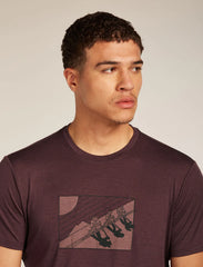 ICEBREAKER Men's Merino 150g/m Tech Lite S/S Tee In The Wild