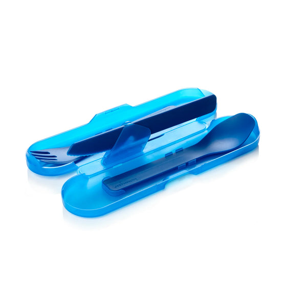 HUMANGEAR GOBites Trio Cutlery Spoon, Fork & Knife Set