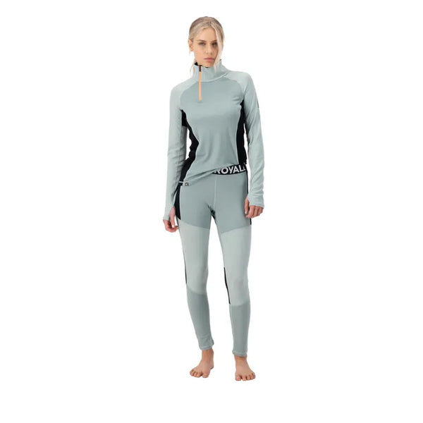 MONS ROYALE Women's Olympus 250g/m Merino L/S 1/2 Zip