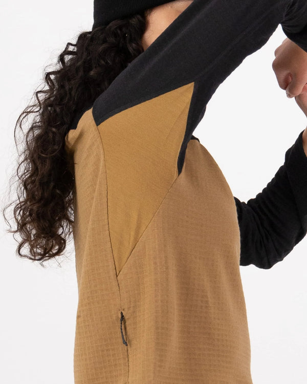 MONS ROYALE Women's Offgrid Merino L/S Half Zip