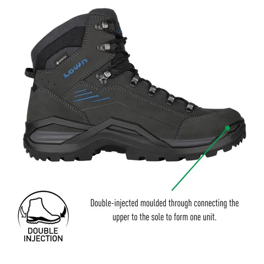 LOWA Men's Renegade Evo Gore-tex® Mid Boot WIDE