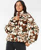 RIP CURL Women's Cala Nights Polar Fleece 1/4 Zip
