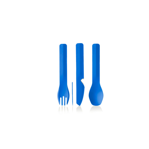 HUMANGEAR GOBites Trio Cutlery Spoon, Fork & Knife Set