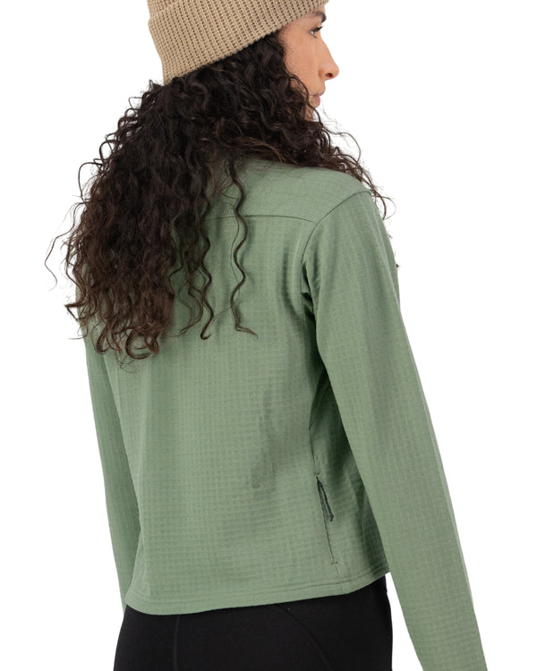 MONS ROYALE Women's Offgrid Merino L/S Half Zip