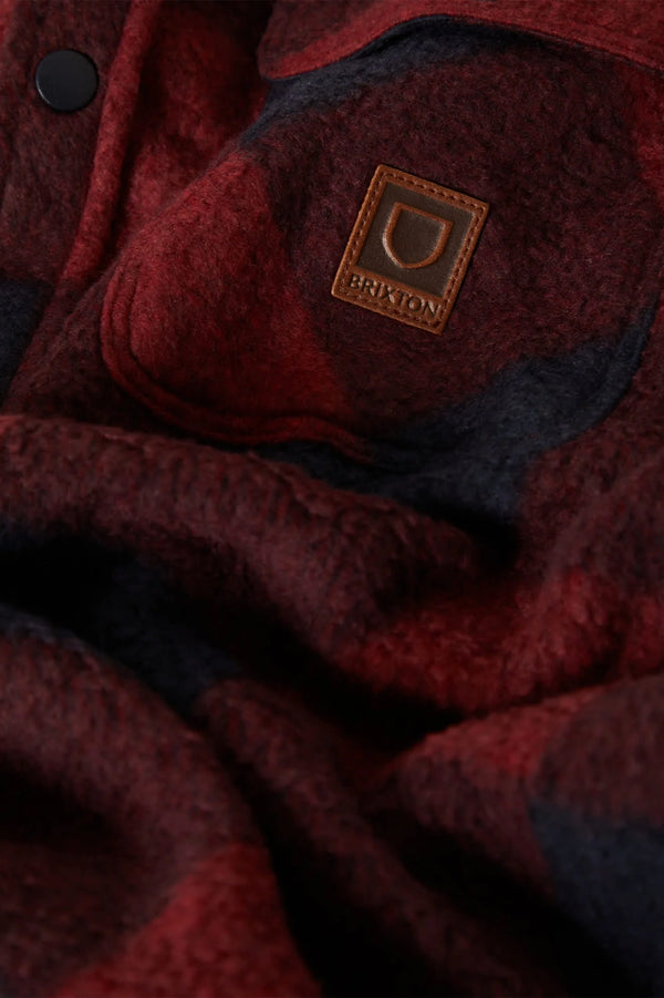 BRIXTON Men's Bowery Arctic Stretch Flannel L/S Shirt