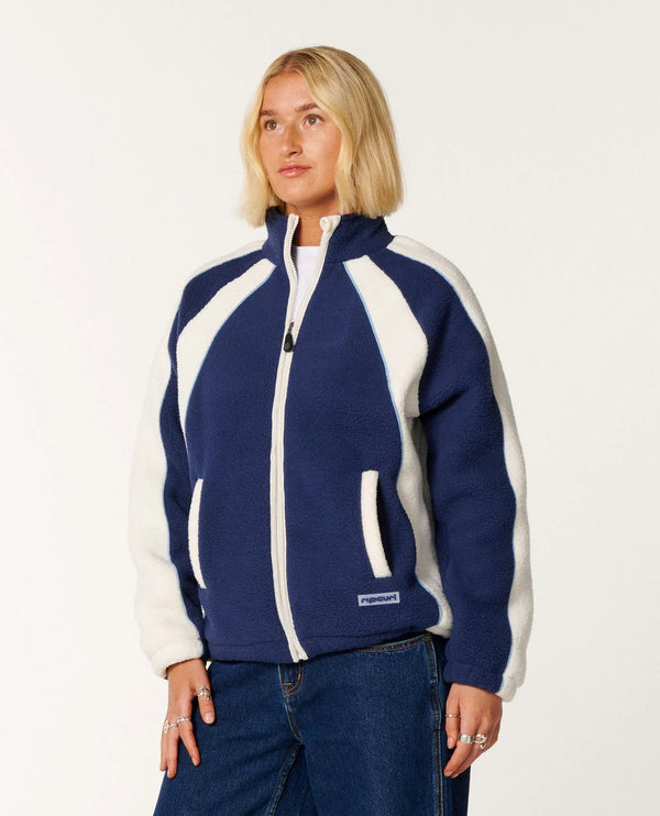 RIP CURL Women's Nova Zip Through Fleece Jacket