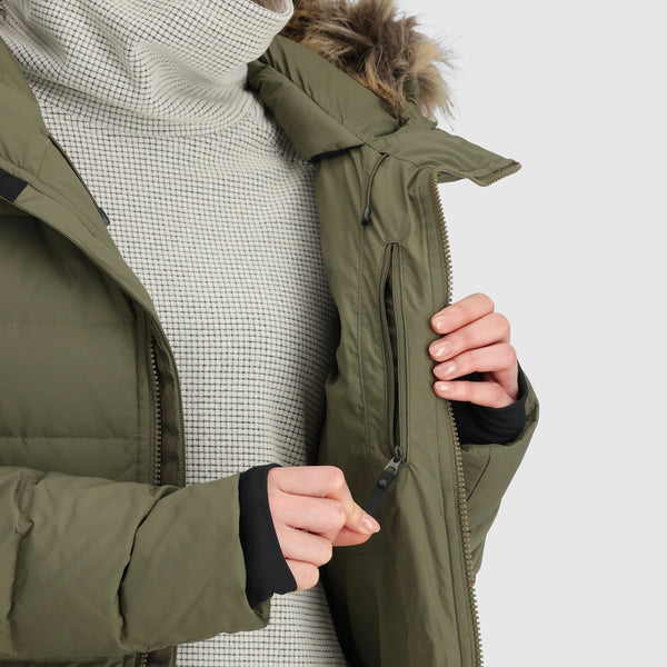 OUTDOOR RESEARCH Women's Coze Lux Down Parka