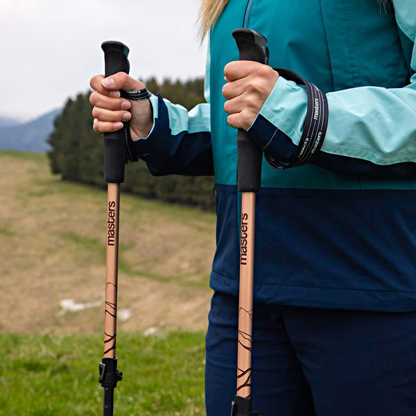 MASTERS Pathfinder Compact Lite Walking Poles PAIR