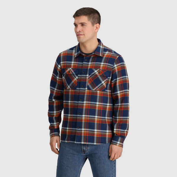 OUTDOOR RESEARCH Men's Feedback Flannel L/S Shirt