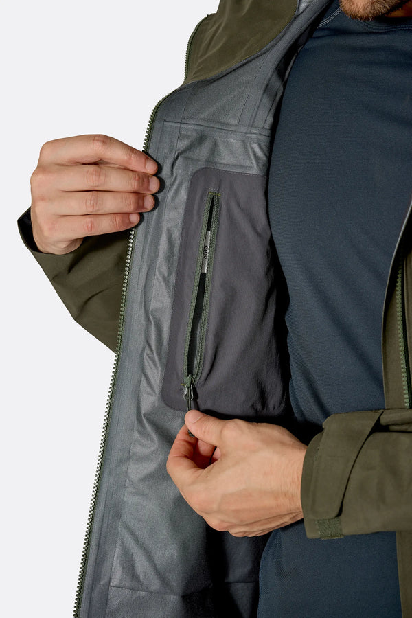 RAB Men's Kangri Gore-tex® 3L Waterproof Jacket (New ePE fabric)
