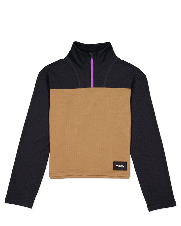 MONS ROYALE Women's Offgrid Merino L/S Half Zip
