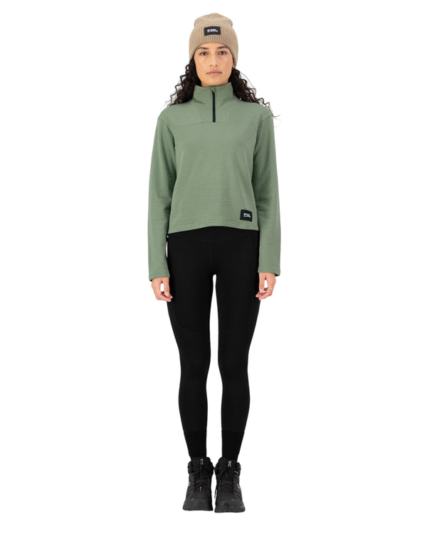 MONS ROYALE Women's Offgrid Merino L/S Half Zip