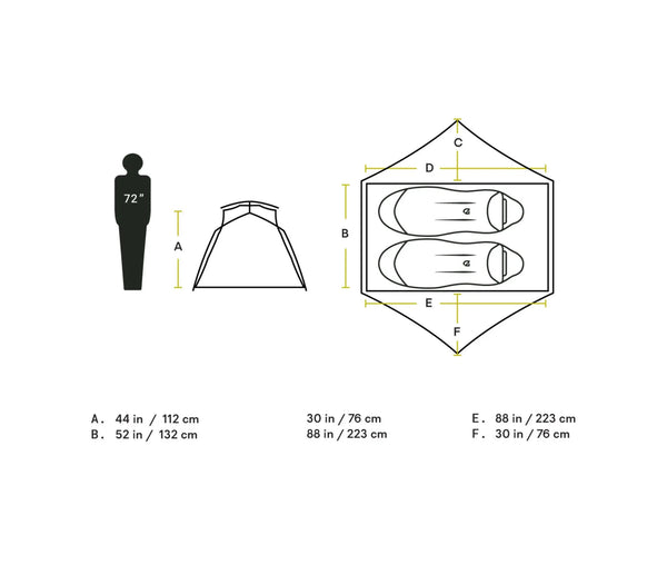 NEMO Aurora 2-Person Tent