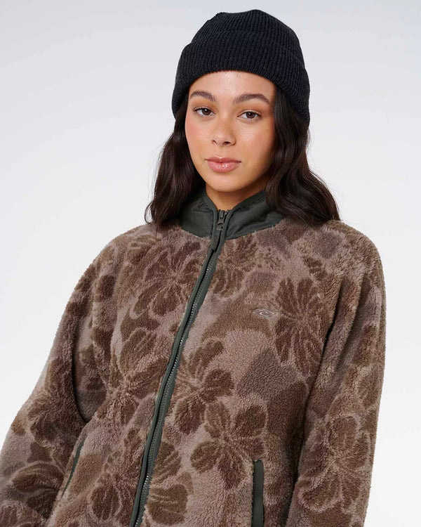 RIPCURL Women's Half Moon Bay Polar Fleece Jkt