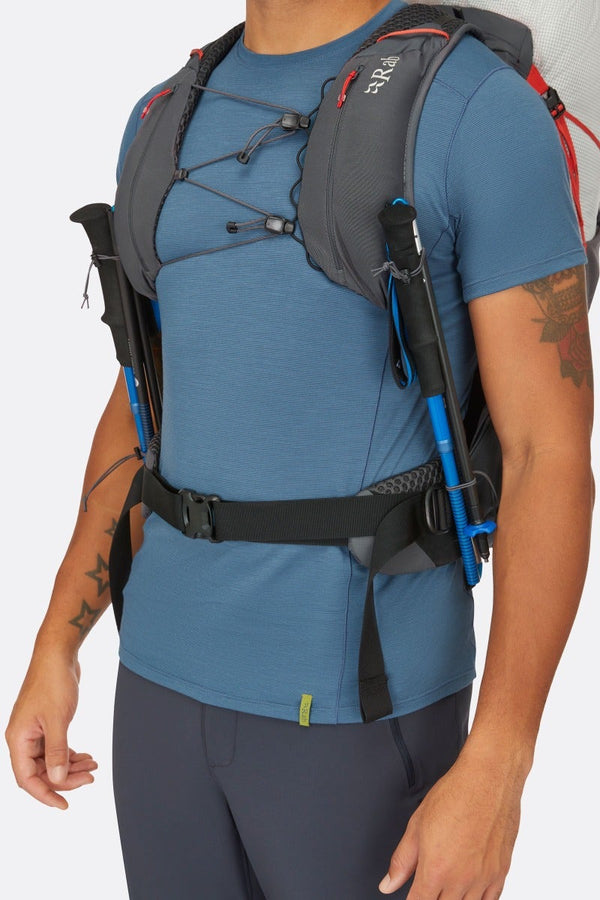 RAB Muon 40L Hiking Pack Medium Harness