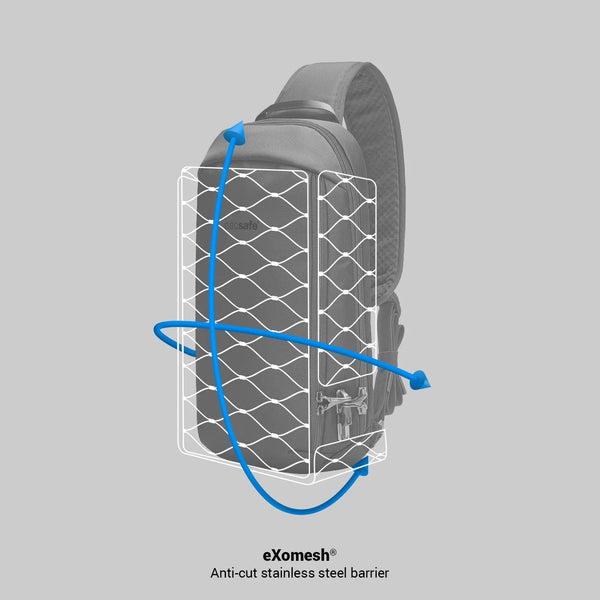 PACSAFE V Tech Anti Theft Sling Pack
