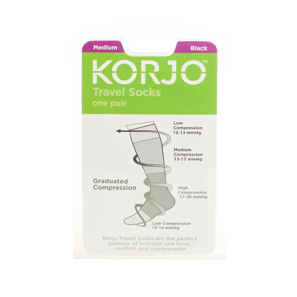 KORJO Travel Compression Travel Socks